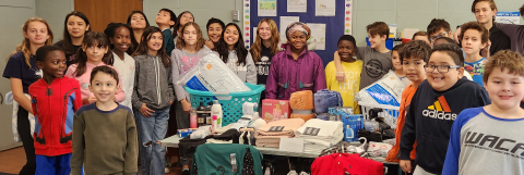 Donations to our two students whose house burned down.